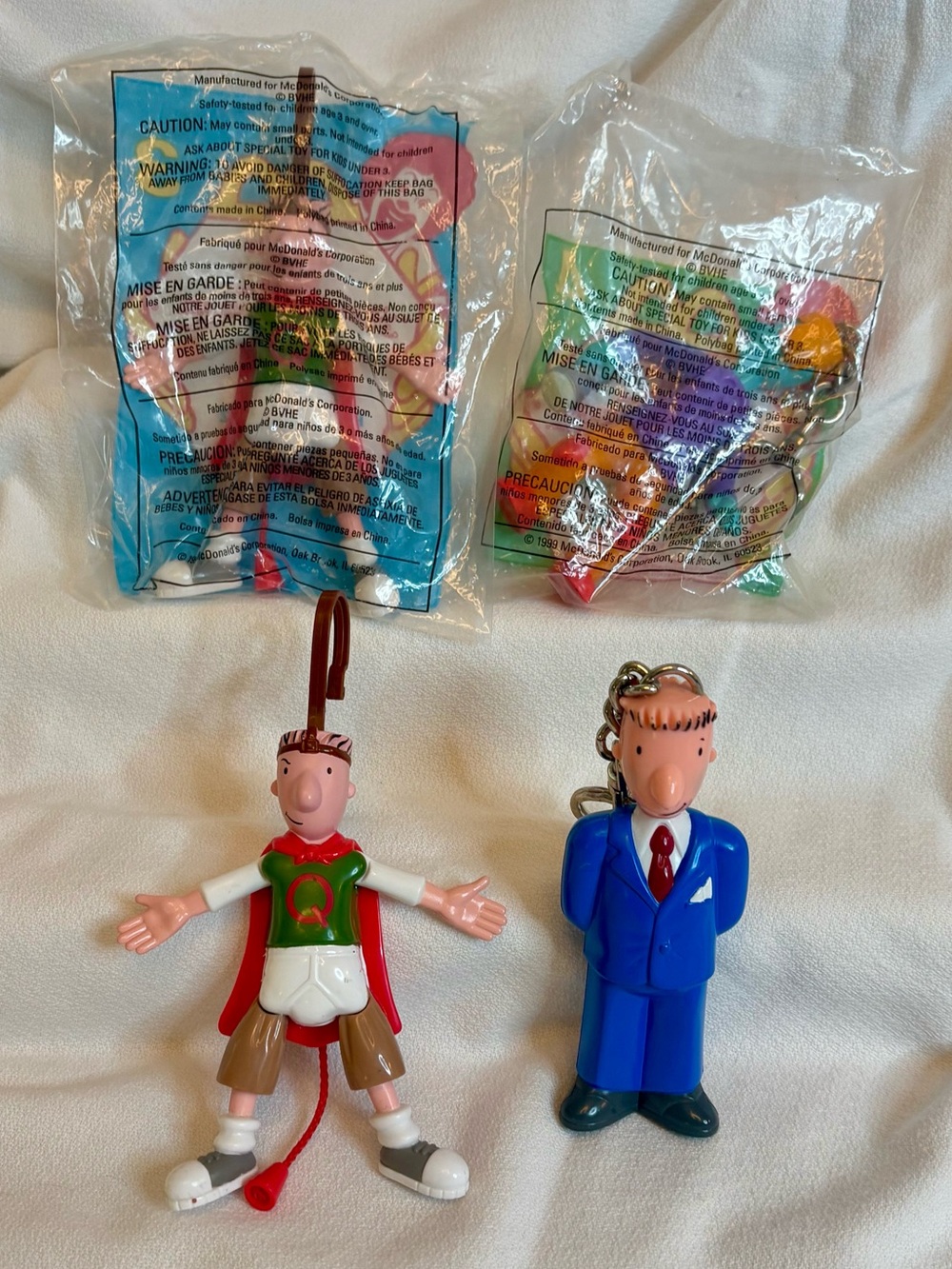 Vintage Collectible McDonald’s 1999 Doug’s 1st Movie Toys